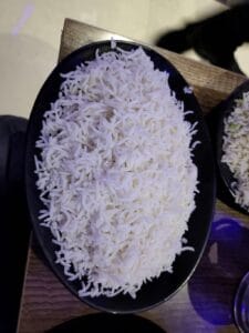 Steam Rice | Jain Food Blogger