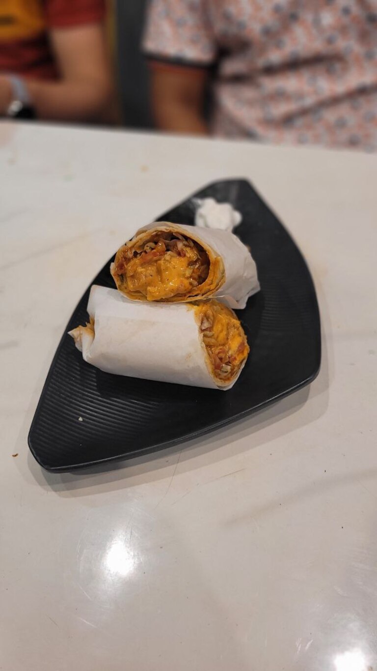 Panner Shawarma Wrap | Jain Food Blogger
