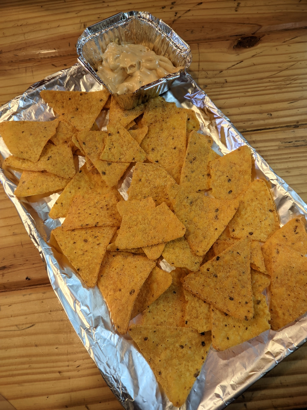 Nachos With Cheese Dip | Jain Food Blogger