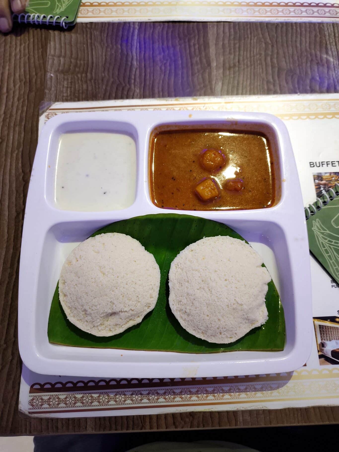 Idli Sambhar Rotated | Jain Food Blogger